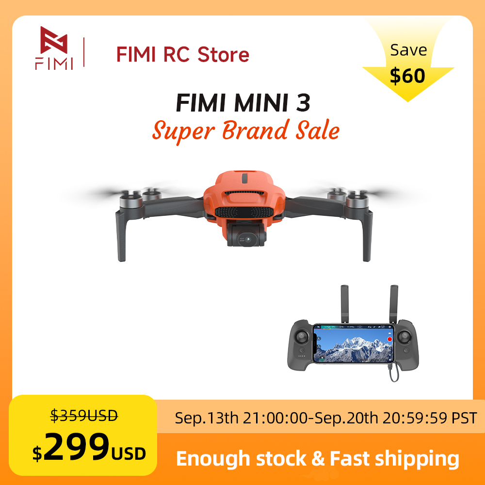 Drone Camera 4K - Drone FIMI MINI 3 avec caméra