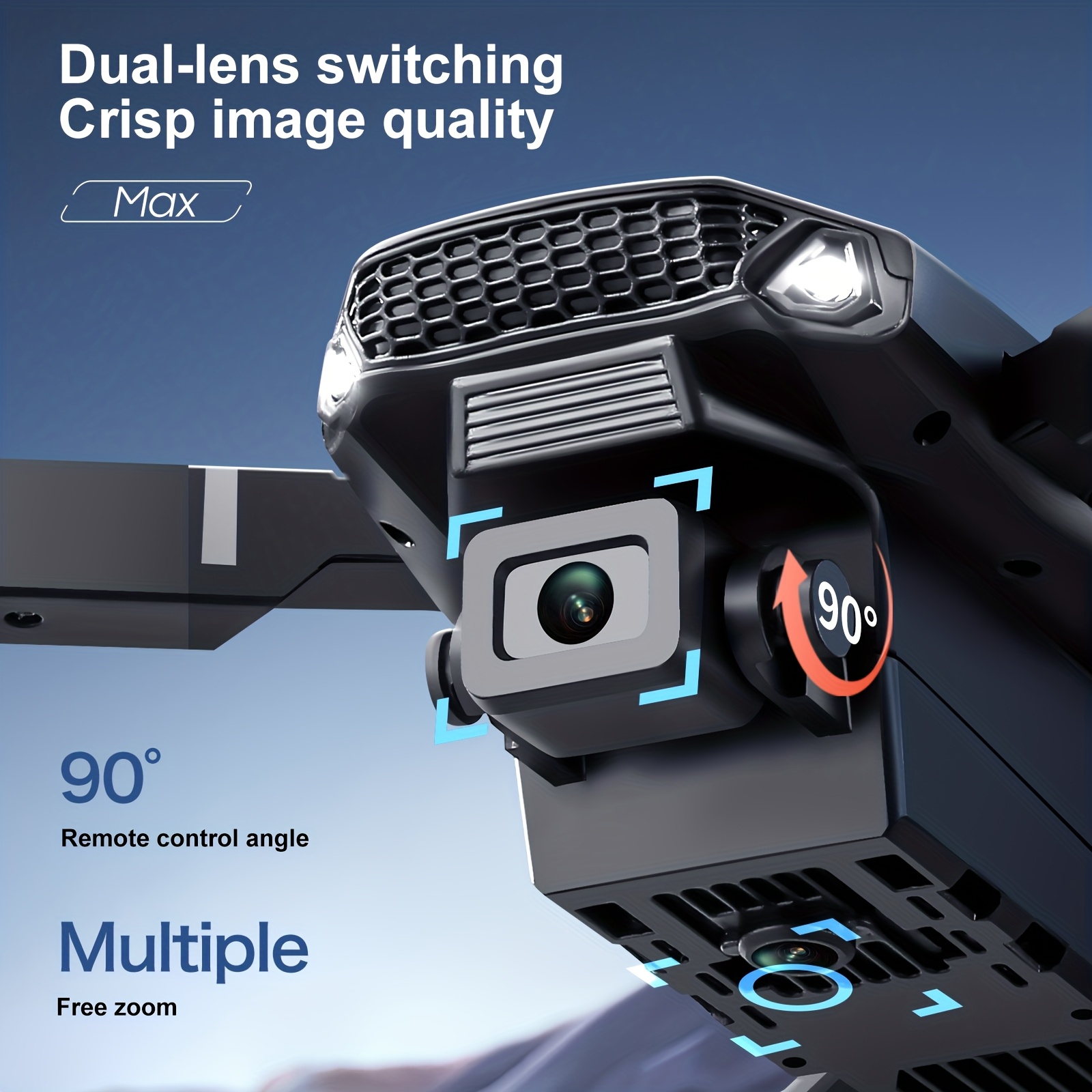 Le drone pliable E88PRO MAX 20 - Drone Camera Hd avis et prix
