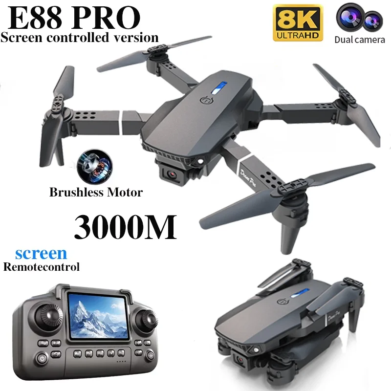 Drone professionnel E88 PRO av - Drone Camera 4K avis et prix