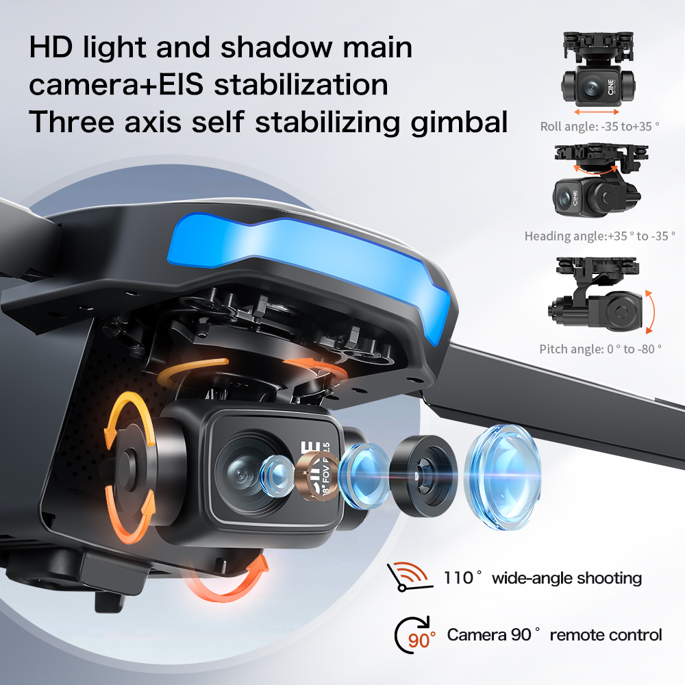 Drone GPS S-X1 MAX avec stabil - Drone Camera 4K avis et prix