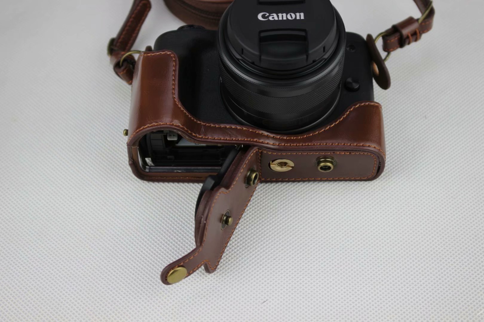 Étui de luxe en cuir Pu pour a - Canon Camera Eos M50 Mark Ii avis et prix