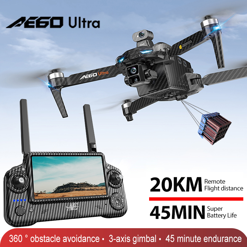 AE60 GPS Drone professionnel 8 - Drone Camera With Gimbal avis et prix